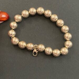 Tiffany & Co. Bracelet HardWear Collection Sterling Silver Ball Bracelet 7 Inch